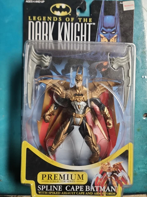 1996 Kenner Batman Legends Of The Dark Knight Spline Cape Action Figure