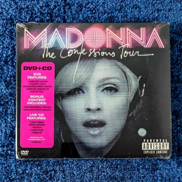 Madonna Sealed Confessions Tour Dvd/Cd Digipak Box Wb Us 2007 Promo Hype