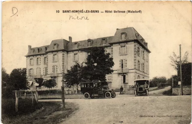 CPA St-HONORÉ-les-BAINS-Hotel Bellevue (421208)