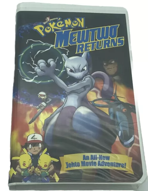 Pokemon: Mewtwo Returns RARE (VHS, 2001, Clamshell Packaging) 85392214235