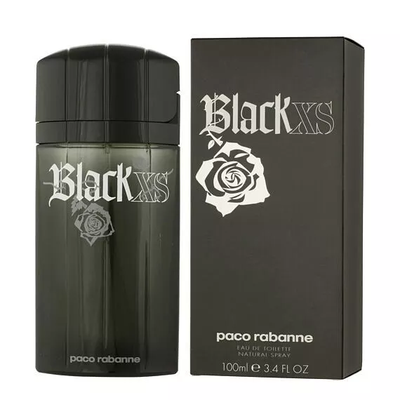 BLACK XS Paco Rabanne eau de Toilette 100ml  pour Homme Neuf Sous Blister