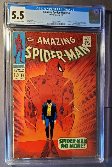 Amazing Spider-Man 50 CGC 5.5 - First Appearance of Kingpin (Wilson Fisk)