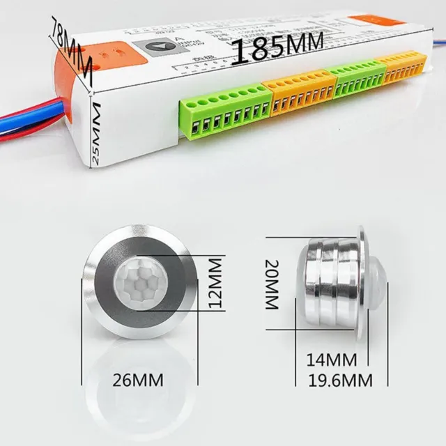 Innovative Stair Light Controller Kit 2 Sensors for Accurate Detection