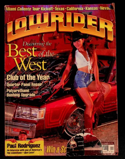 VINTAGE LOWRIDER MAGAZINE April 1998 Car Show Miami Dallas Wichita Las