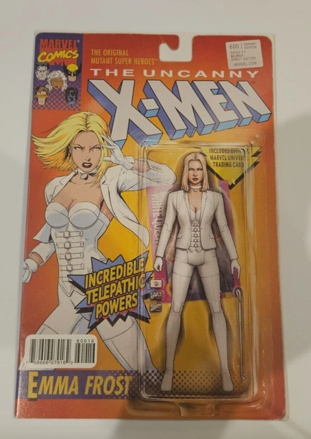 Uncanny X-Men 600 Rare John Tyler Christopher Action Figure C Variant Emma Frost