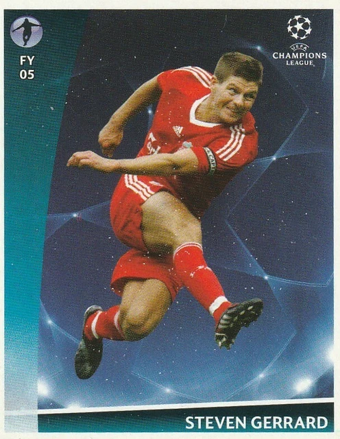AA4 - GERRARD - Liverpool Stickers Panini Champions League 2009-2010 Nr ...