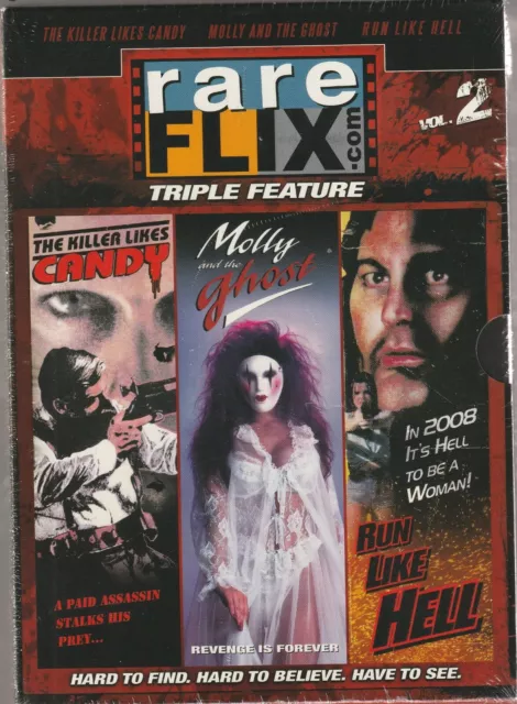 Rareflix Triple Feature: Volume 2 Box Set (DVD) NEW SEALED ***Free Shipping***