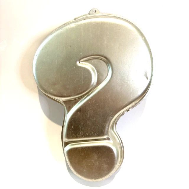 VINTAGE 1987 WILTON Question Mark Which Will It Be Baby Adult Age Etc ...