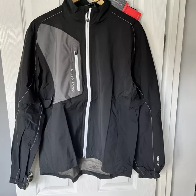 GALVIN GREEN JACKET Mens XL Black Golf GORE TEX 26.00 PicClick UK