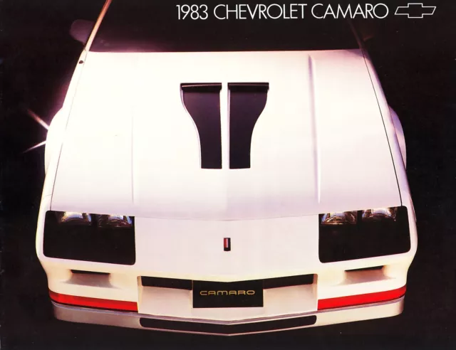 1983 Chevrolet Camaro Brochure Z28/Berlinetta/Etc Mint!