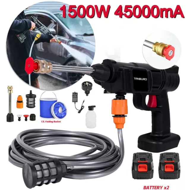 For Makita 18V Cordless Car High Pressure Washer Gun Jet Water Wash Cleaner Gun