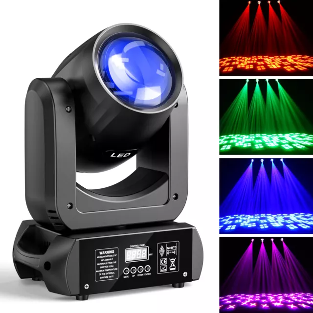 2x LED Beam Moving Head 18 Prisma +8 Goboes DMX 150W Bühnenlicht dj Lichteffekt 3