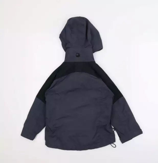 Cappotto parka blu per ragazzi SnapDragon taglia 3-4 anni cerniera 2