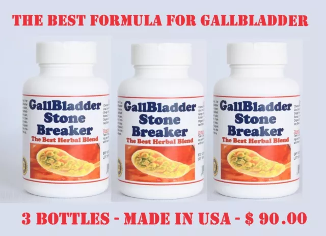 Stone Breaker - Best Herbal Formula - Gallbladder&Stones - Gallstones&Breaker