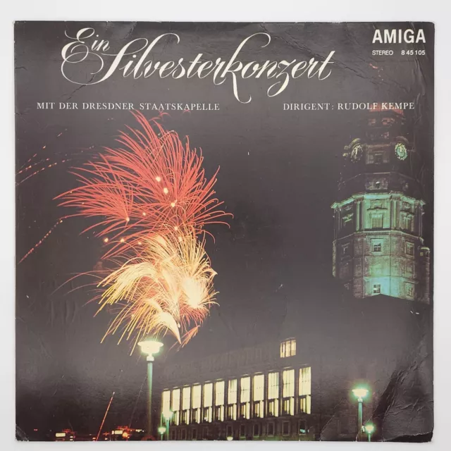 Ein Silvesterkonzert - Dresden Staatskapelle - Amiga - Schallplatte Vinyl LP 12"