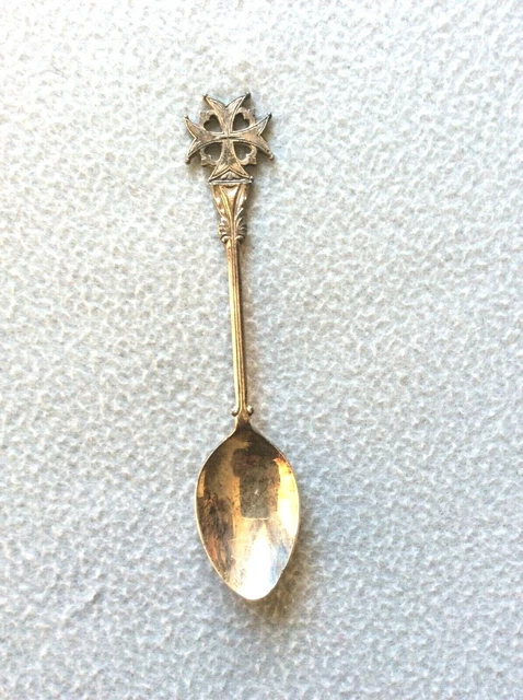 VINTAGE SILVER PLATED Cross Of Huguenots Priests Altar Crucifix Tea ...