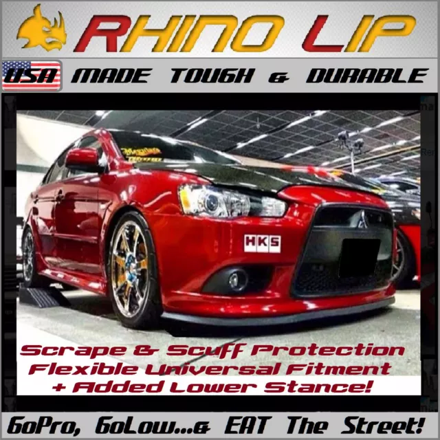 Mitsubishi EVO Lancer Eclipse GT3000 RalliArt Universal Front Chin Lip Splitter