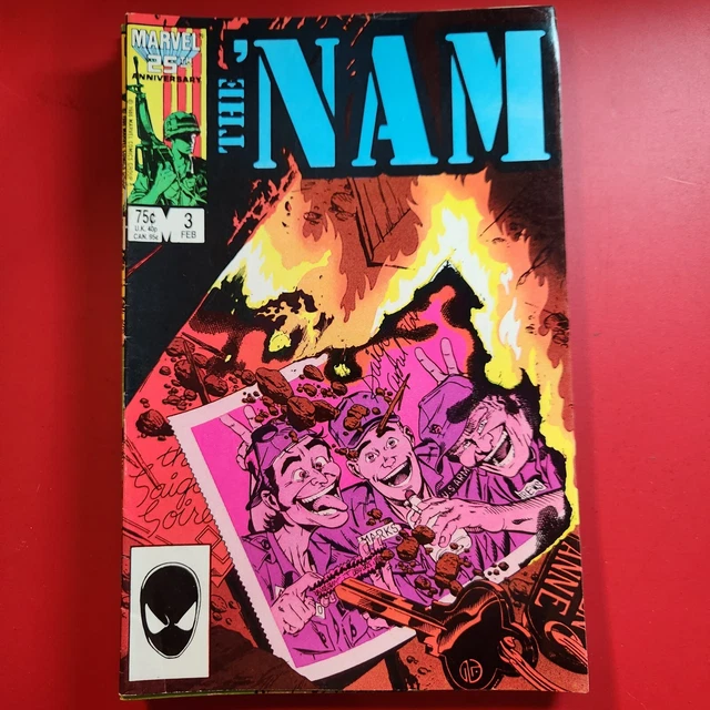 Lot of 8 The NAM #'s Ranging from 3-23 Marvel Comic Books 1987 VG 2