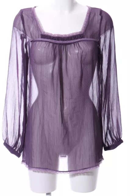 3 SUISSES Blouse transparente Dames T 36 violet style décontracté