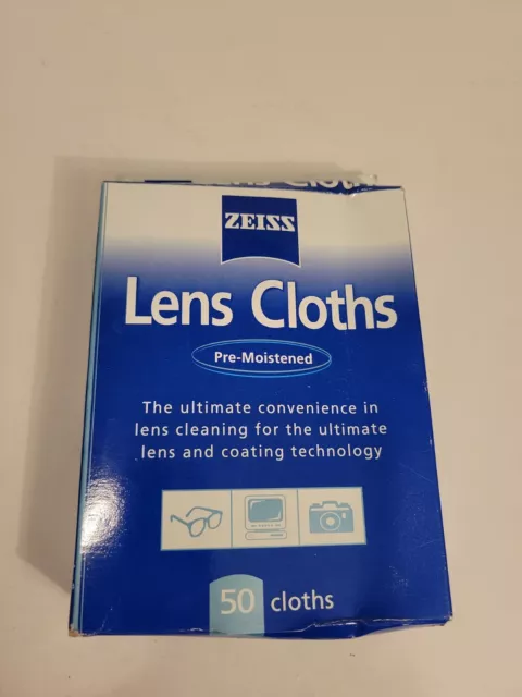 ZEISS Pre-Moistened Eyeglass Lens Cleaning Wipes (250 ct.)