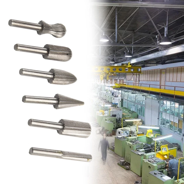 6MM Metall Zeichnung Wolfram Hartmetall Fräser Dre... - Viceal 6MM Metall Zeichnung Wolfram Hartmetall Fräser Dre... - Viceal