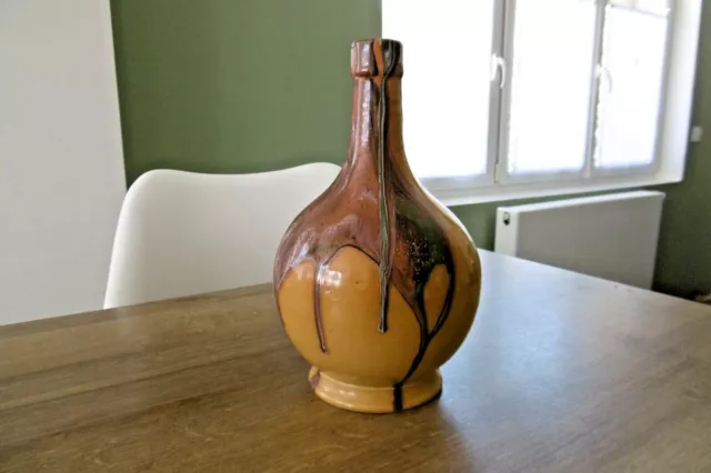 Ancien vase en grès signé Jean Pointu