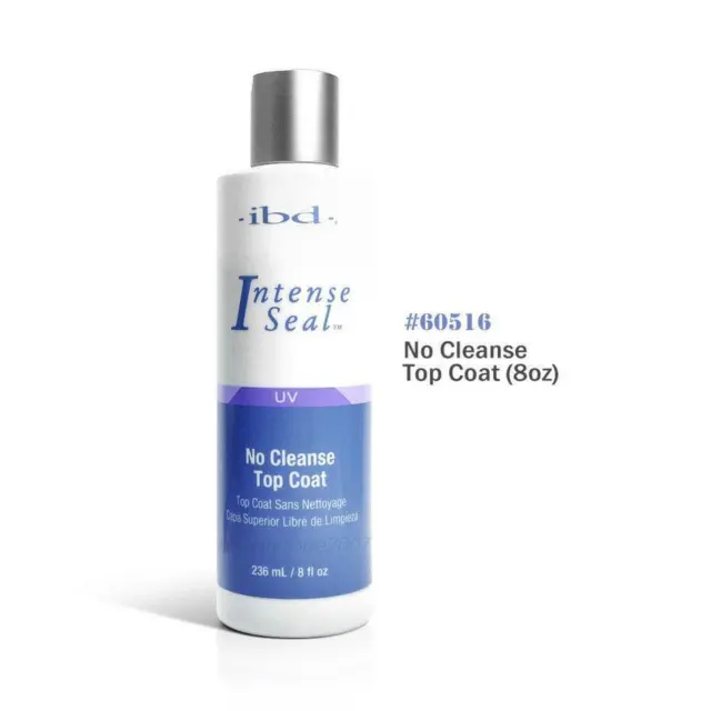 IBD Intense Seal UV Gel Nail Top Coat - 8oz/236ml Refill Size No Cleanse On Sale