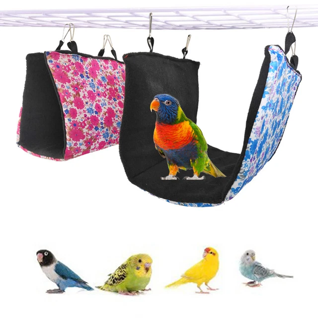 Ferret Rat Squirrel Pet Bird Hamster Hammock Hanging Cage Nest Bed House Toys