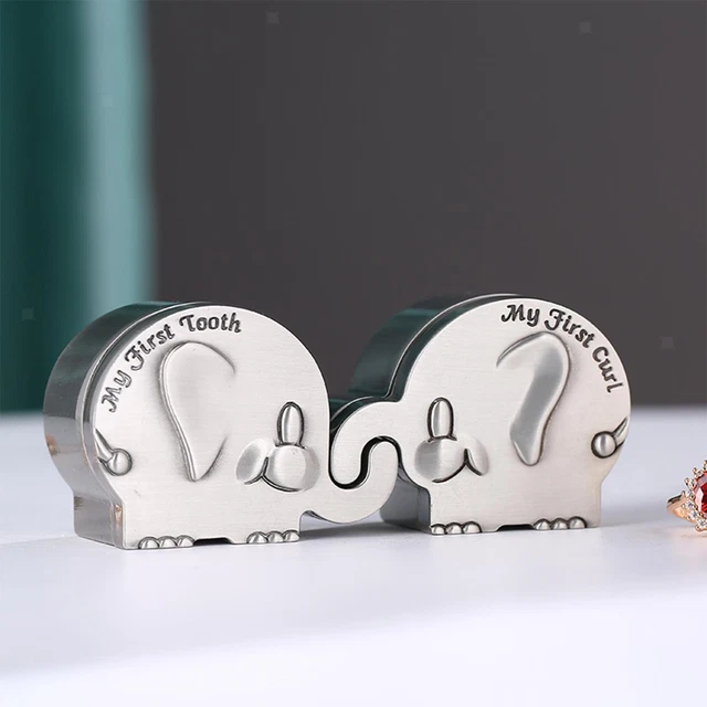 Keepsake Box Baby First Tooth and Argent box tooth for Kids First