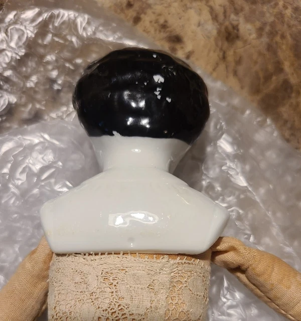 Antique 12 in. Bisque Doll Cloth Body Porcelain Limbs & Head  DOROTHY 12
