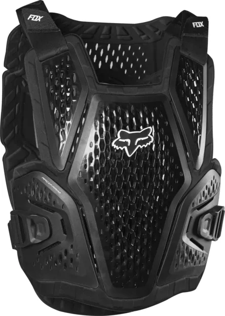 New Fox Racing Youth Raceframe Roost Chest Guard - Black - 24267-001-OS