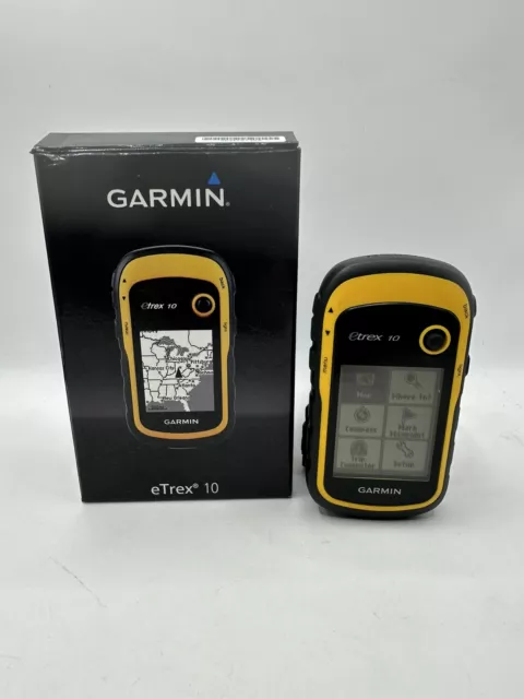 Garmin Etrex 10 | Handheld Mini GPS Navigator | Tested Working | Sent Tracked