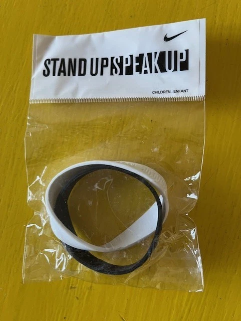 NIKE STAND UP Speak Up Wristband - Size Children £1.99 - PicClick UK