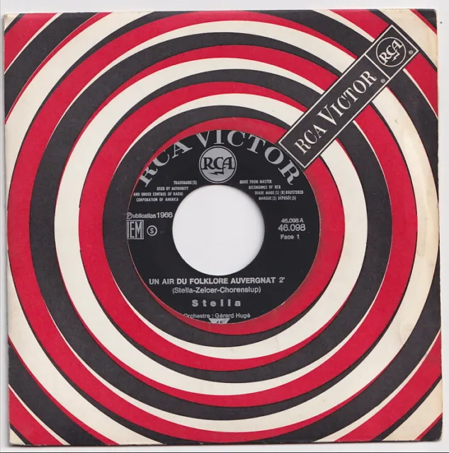 STELLA * 1965 French POP FREAKBEAT MOD GARAGE Girl 45 * Listen!