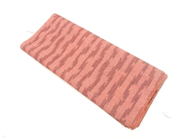 82625# Japanese Kimono / Araihari For Kimono / Woven Abstract Stripe