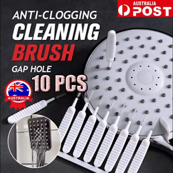 HOME GAP CLEANING Brush Tool 10PCS Anti-Clogging Bathroom Brush Cleaner  Cleaning $11.96 - PicClick AU