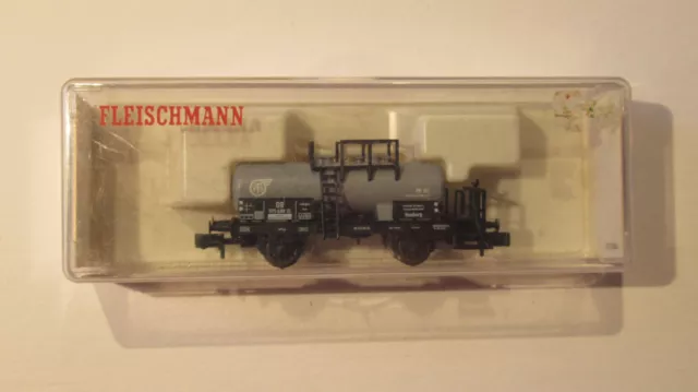 échelle n wagon citerne VTG fleischmann 8445K neuf boite d'origine