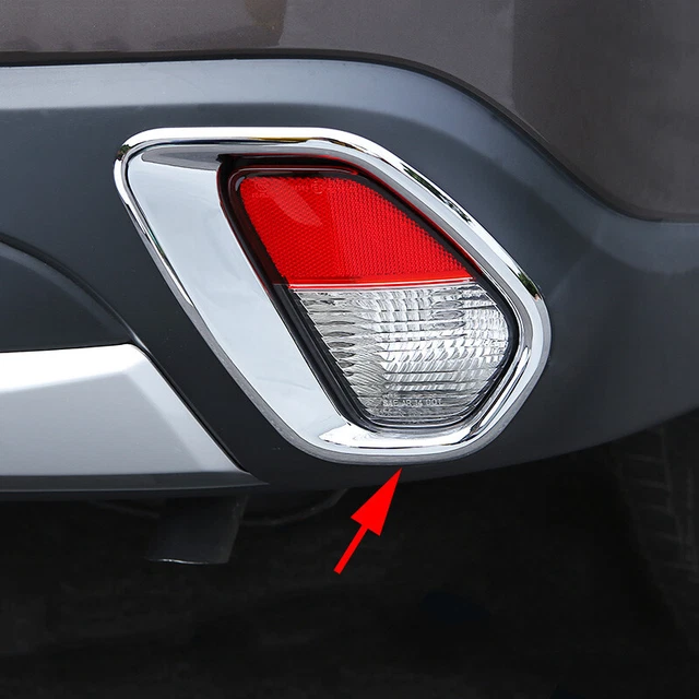 REAR BUMPER REFLECTOR Fog Light Cover Trims For Mitsubishi Outlander