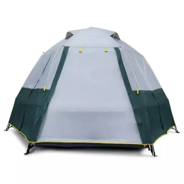 Tente de Camping Familiale en Tissu 4 Places Taff de Polyester Enduit d'Argent