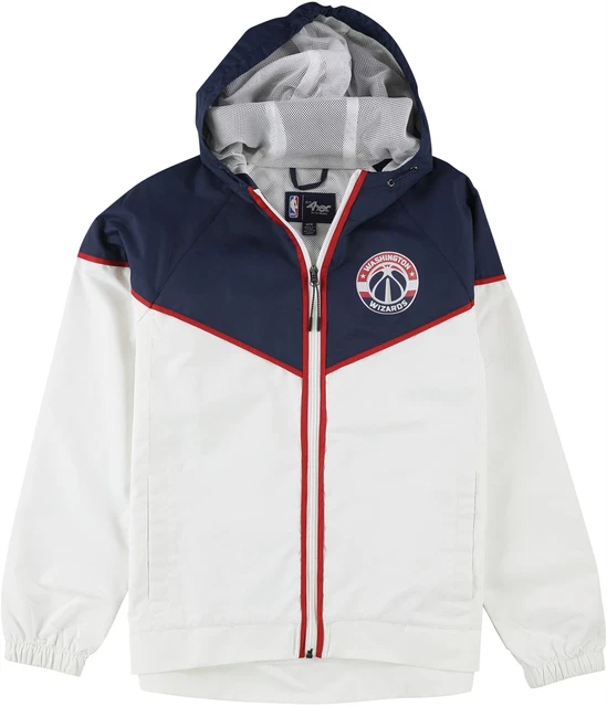G-III Sports da Donna Washington Wizards Giacca a Vento Giacca,Bianco,Piccolo