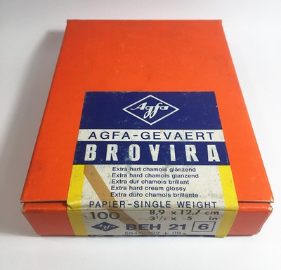 Agfa lot 100 AGFA  Fotopapier 8 X 10 inch-copyrapid-negatif-medium speed-papiere 