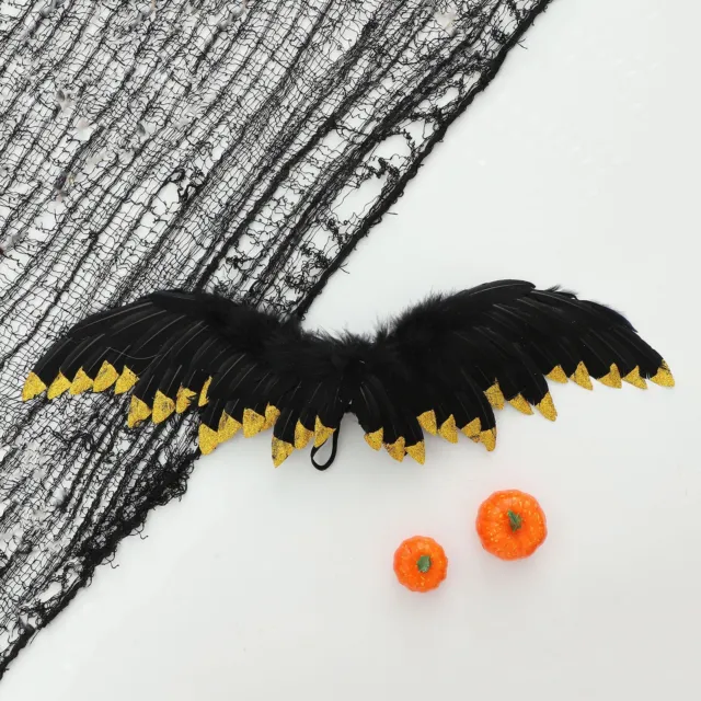 General Wings Halloween Feather Beautiful Devil Shoulder Decorations Party New