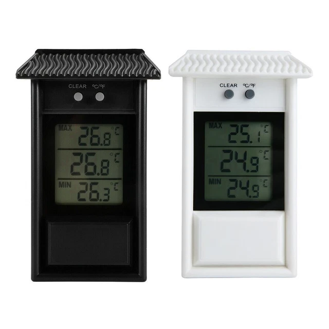 ACCURATE DIGITAL MAX Min Greenhouse Thermometer Indoor Outdoor ...