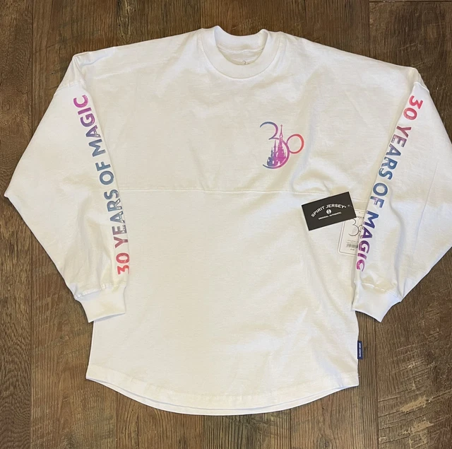 NEW 30TH ANNIVERSARY Iridescent Spirit Jersey Disneyland Paris XS Oversized 99.00 PicClick