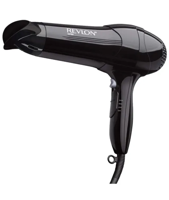 Revlon 1875W Quick Dry Lightweight Hair Dryer Black