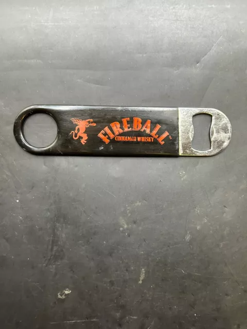 Fireball Cinnamon Whisky Red Bottle Opener Speed Wrench Style 7"