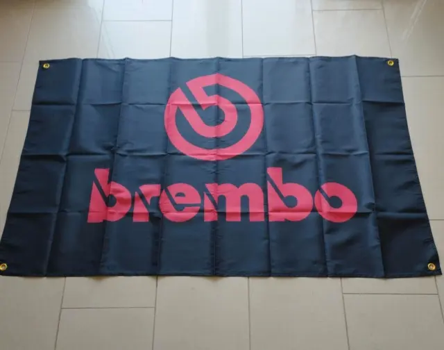 BREMBO Brake Systems  Flag/Banner/Merchandise/Werbung/Wandbild/Tuning/Racing