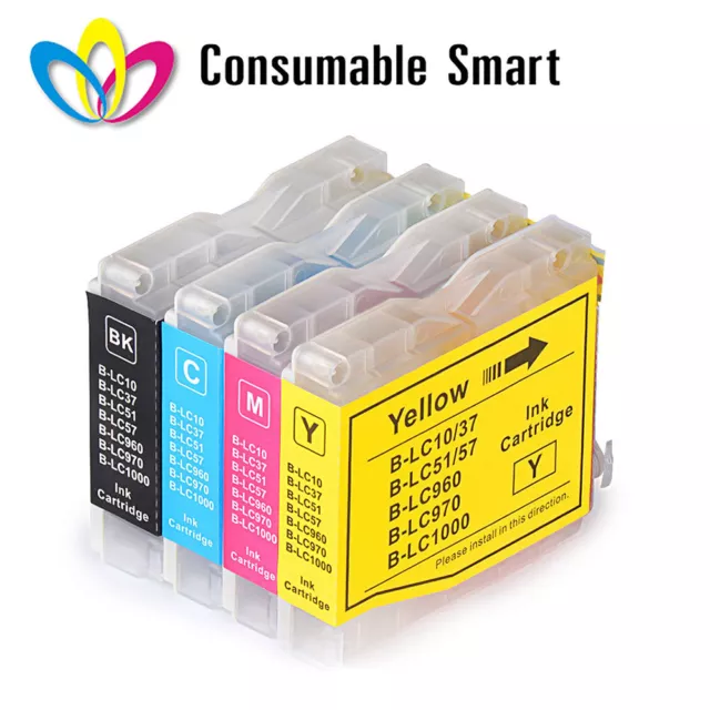 Generic LC57 Ink Cartridges for Brother FAX2480C MFC240C MFC3360C 440CN 465CN