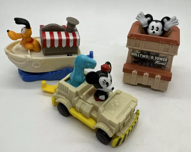 MCDONALD’S HAPPY MEAL Mickey Minnie Runaway Railway WDW Lot 3 Toys 3