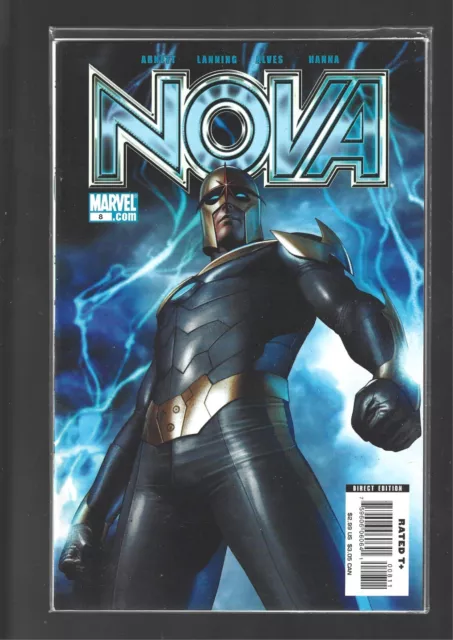 Nova #8 (Vf/Nm) Marvel Comics, 1St Appearance Of Cosmo & Nowhere